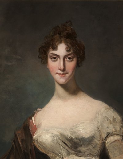 Georgiana Maria, Lady de Tabley door William Owen